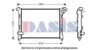AKS DASIS 370039N Radiator, engine cooling